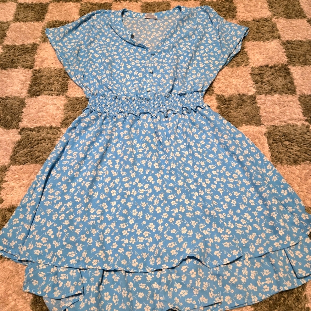 Sienna Sky Floral Dress